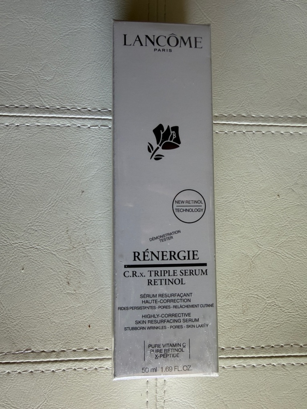 Lancôme Rénergie C.R.x Triple Serum Retinol - White